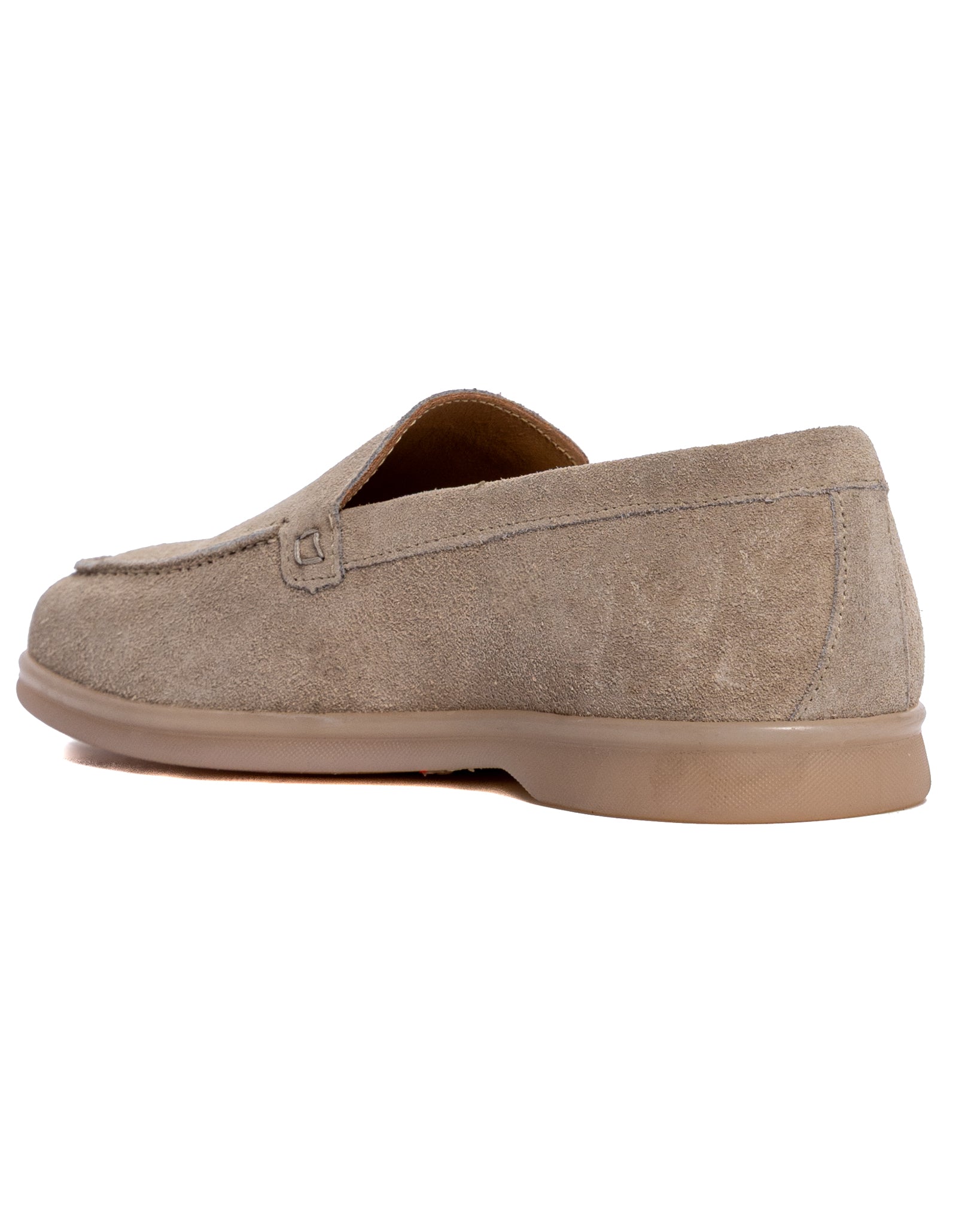 Mocassino Valeri scamosciato beige