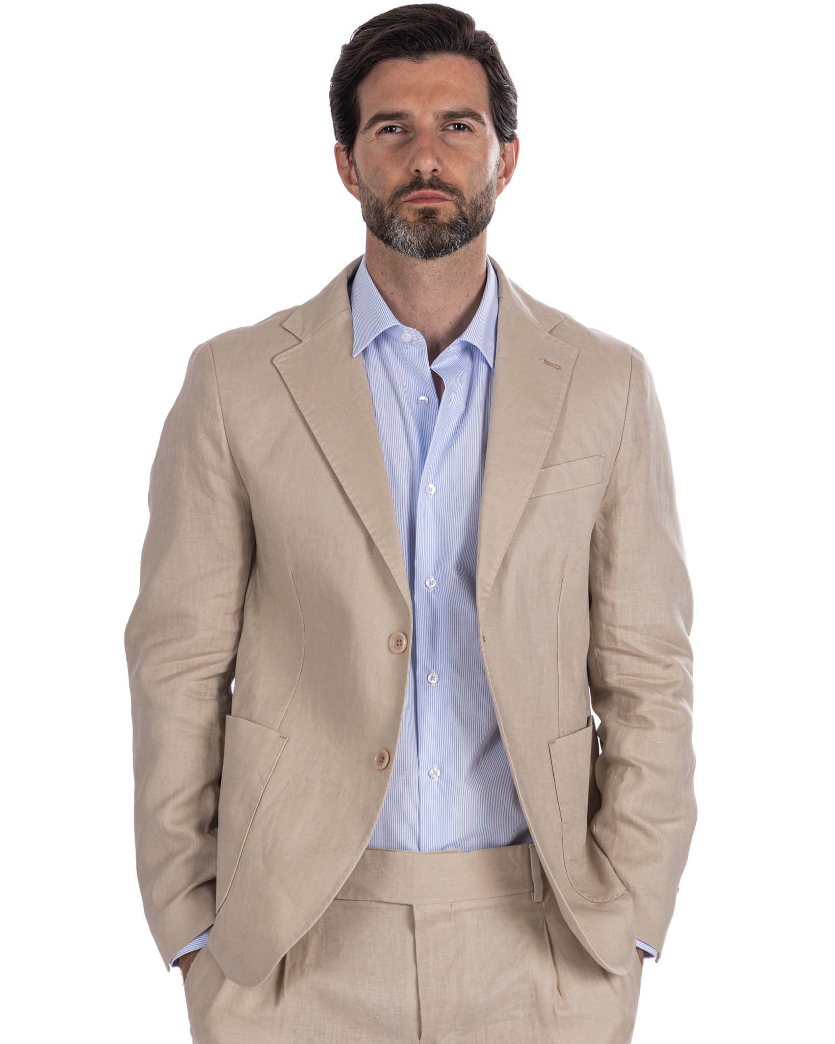 Narni pure linen twine jacket