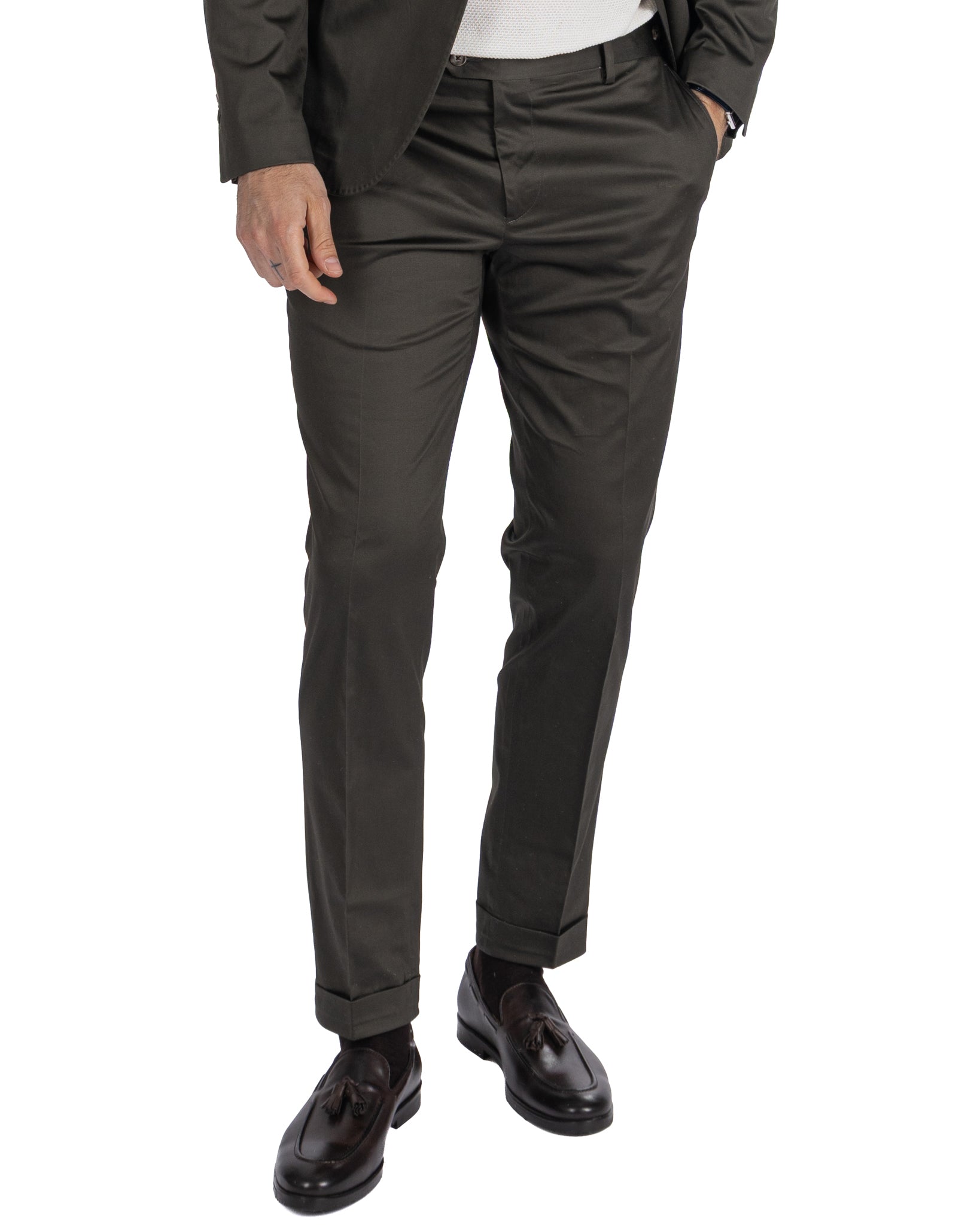 Laurence - pantalón de algodón militar