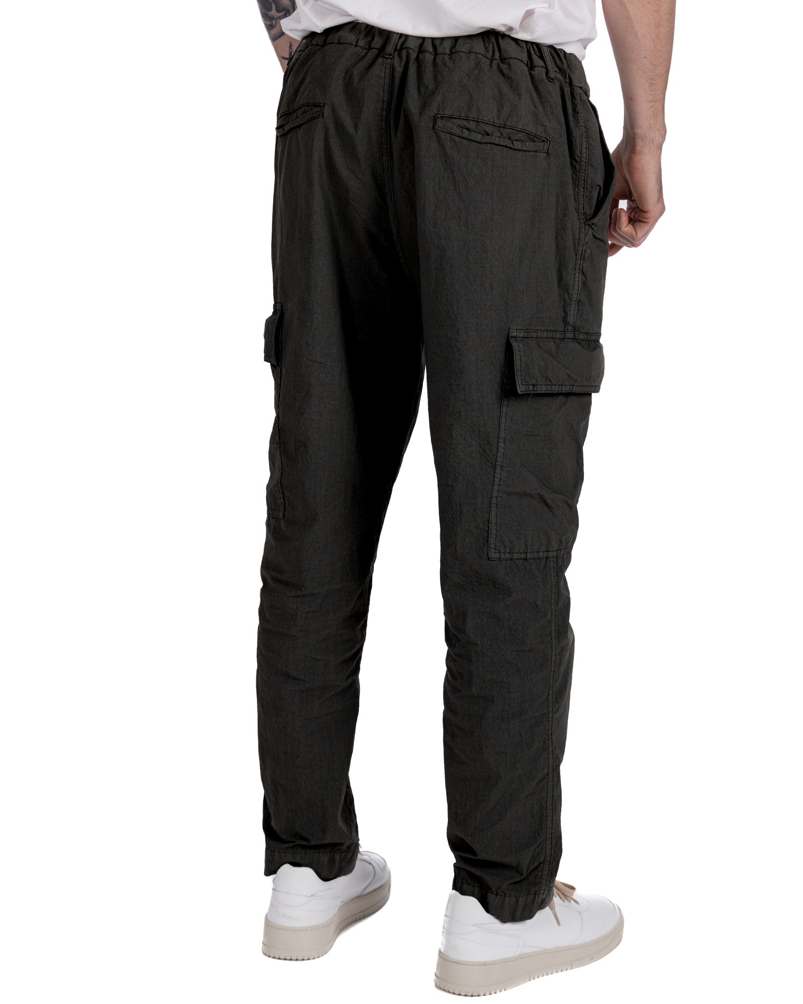 Robert - pantalón cargo blindado negro