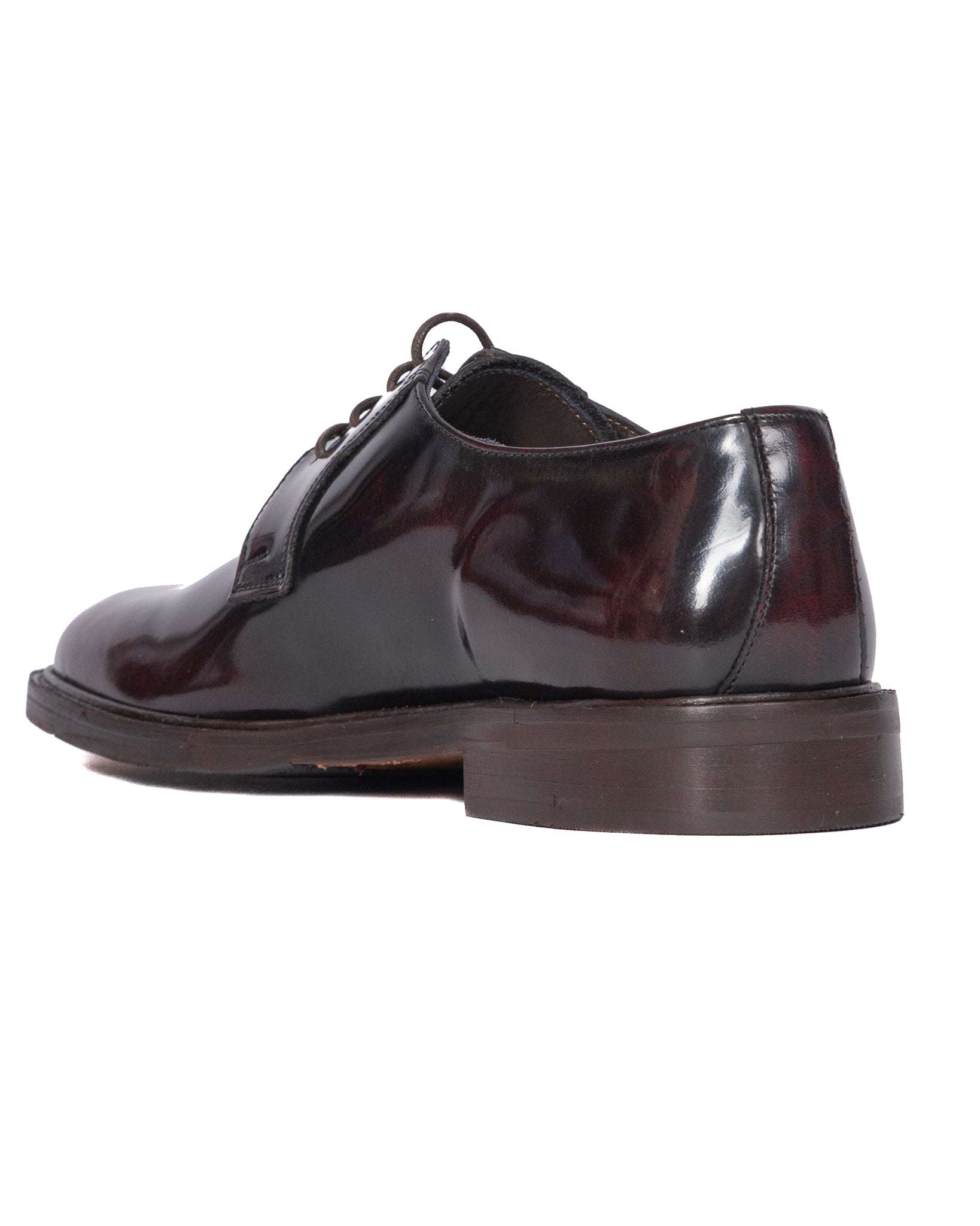 Derby Edgar de piel burdeos