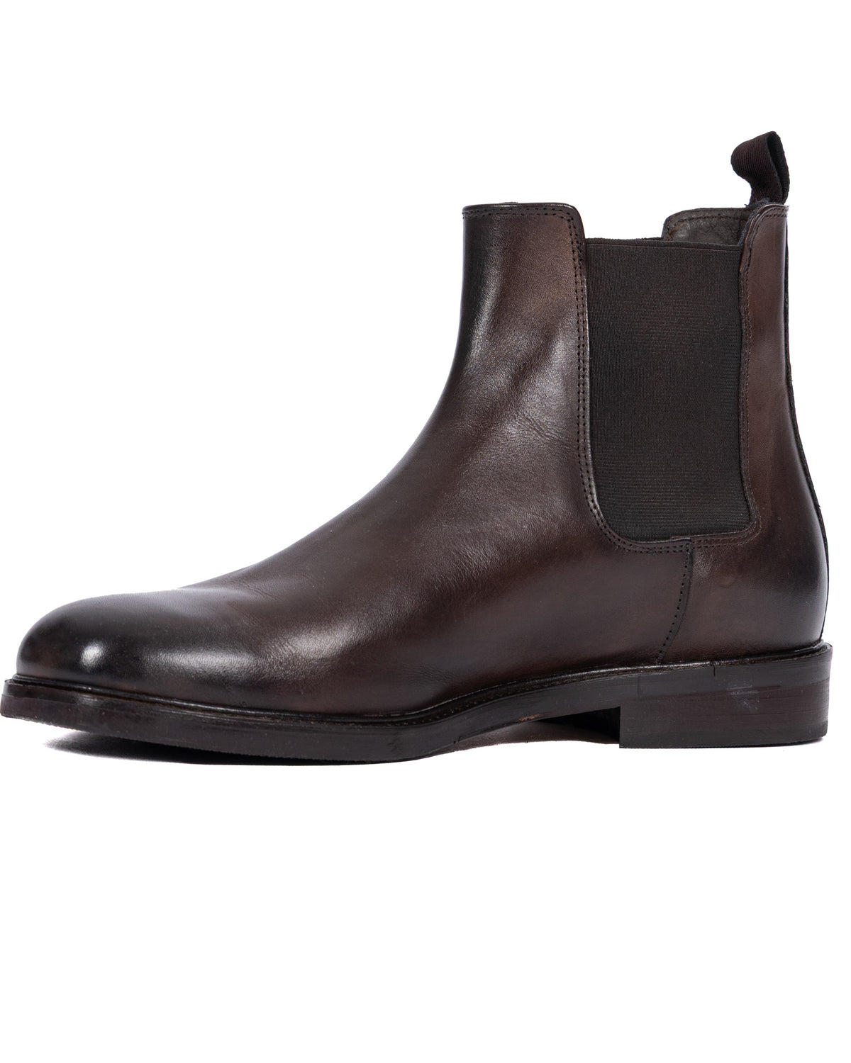 Jae - bota de piel color café oscuro