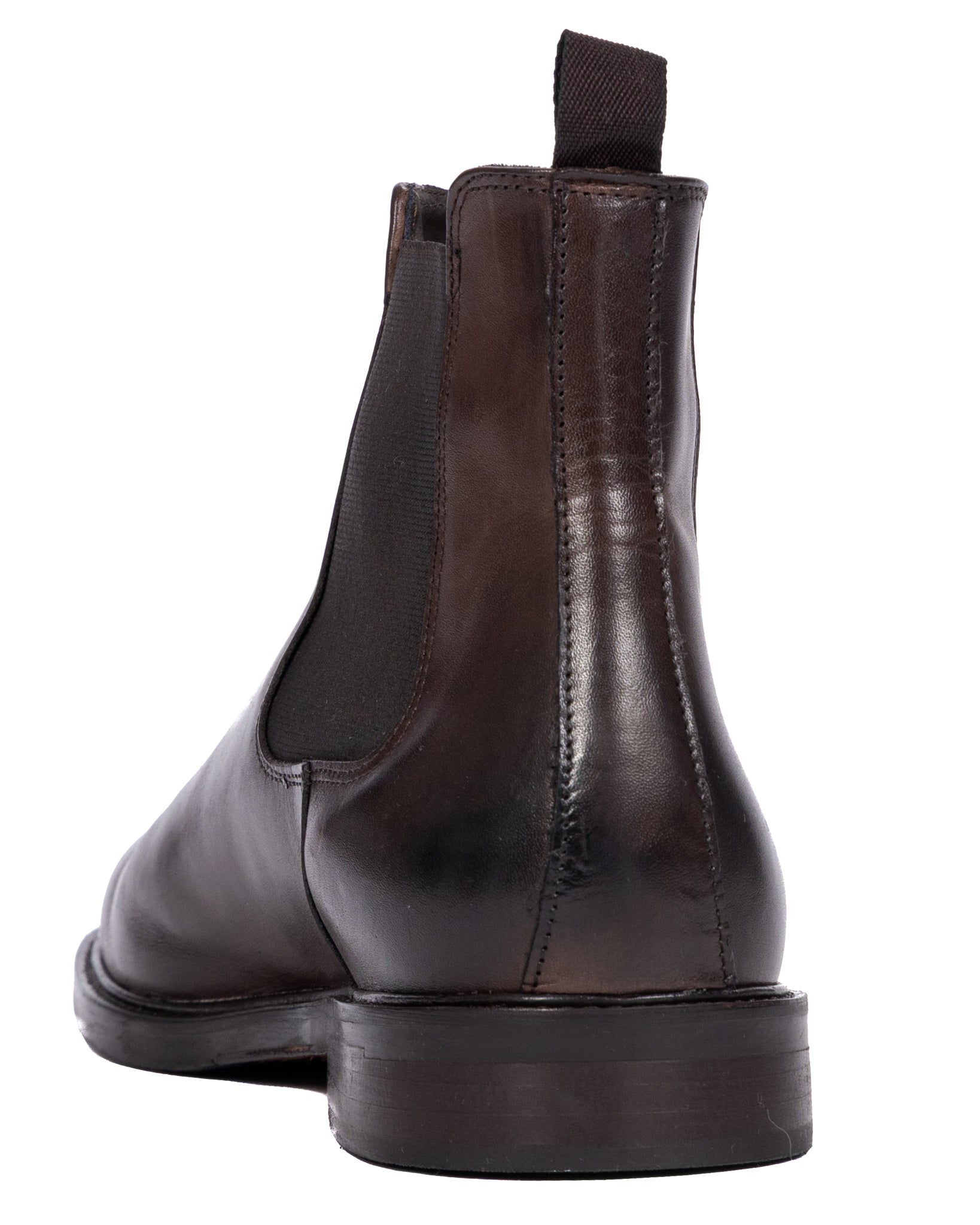 Jae - bota de piel color café oscuro