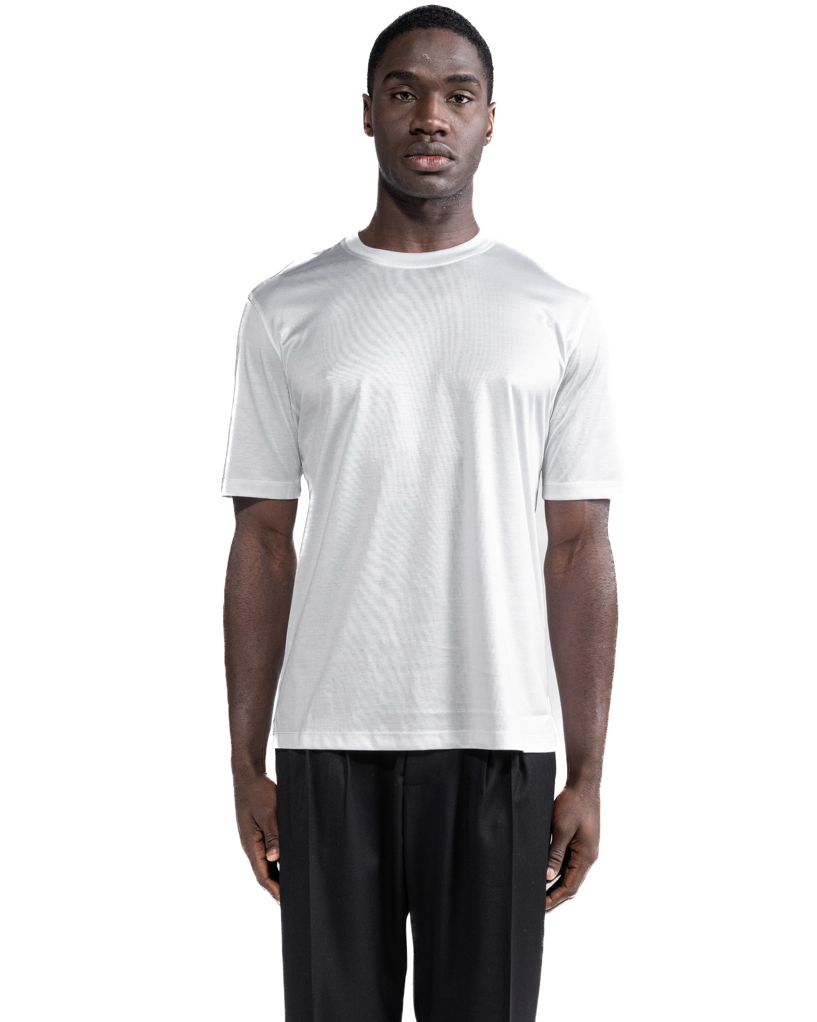 Camiseta Hoorn en hilo de Escocia blanco