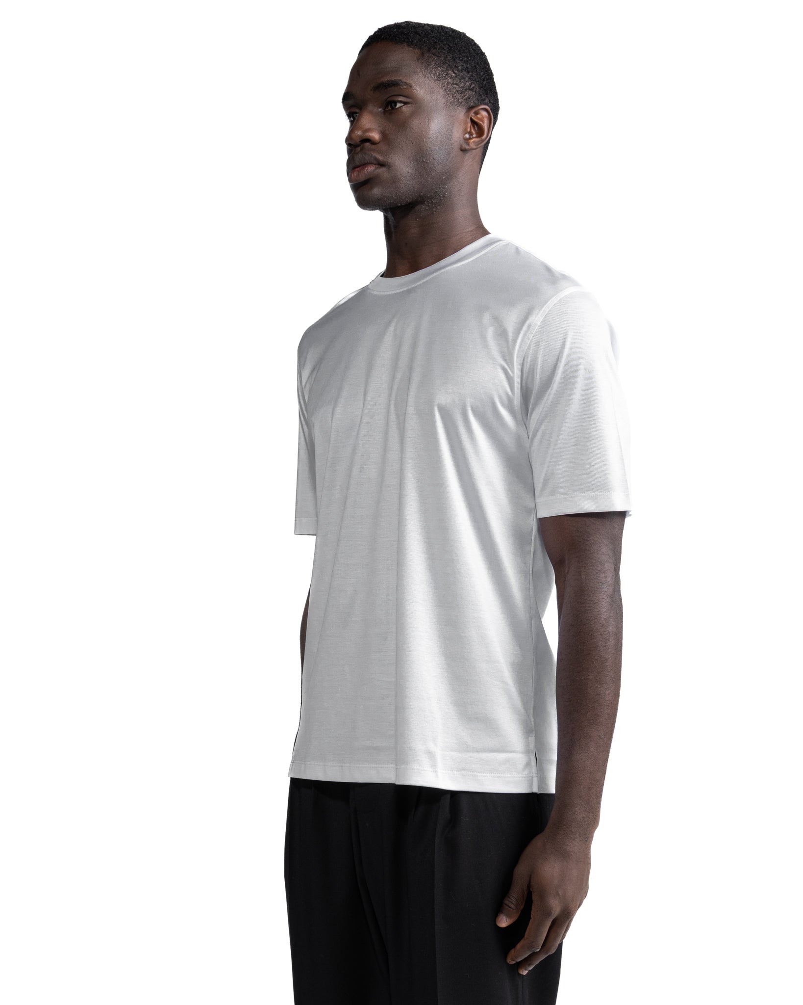 Camiseta Hoorn en hilo de Escocia blanco