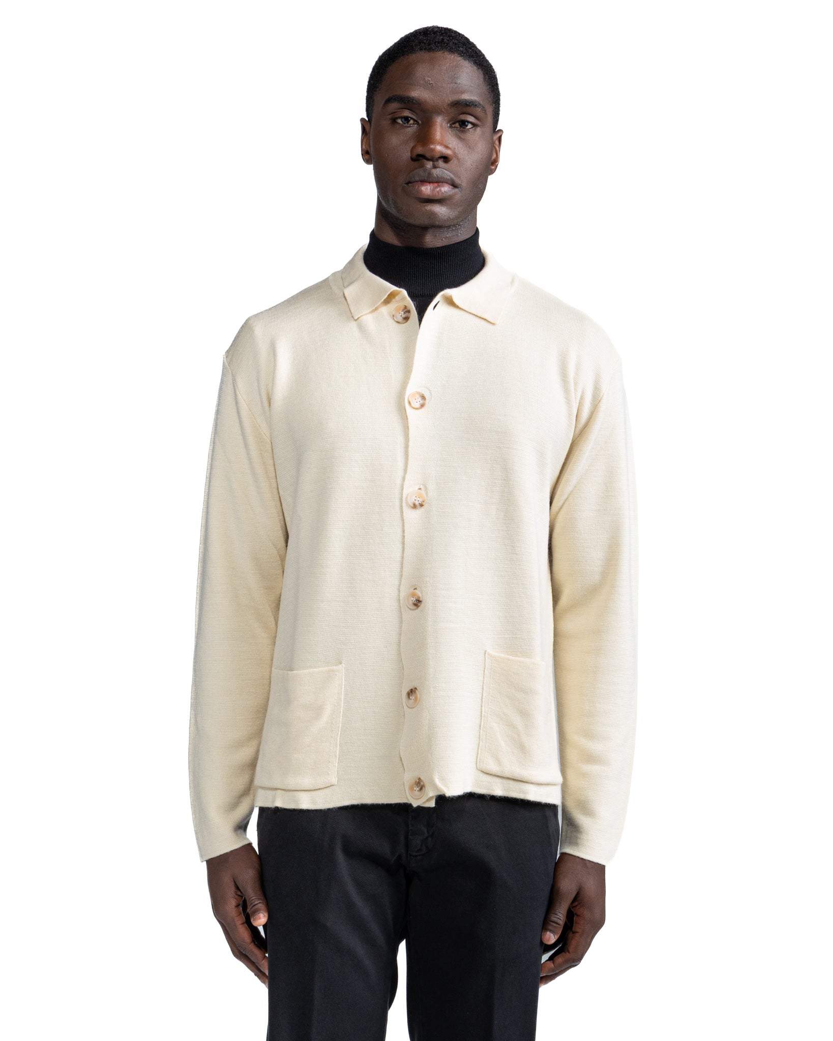 Chaqueta de punto Krakatoa beige
