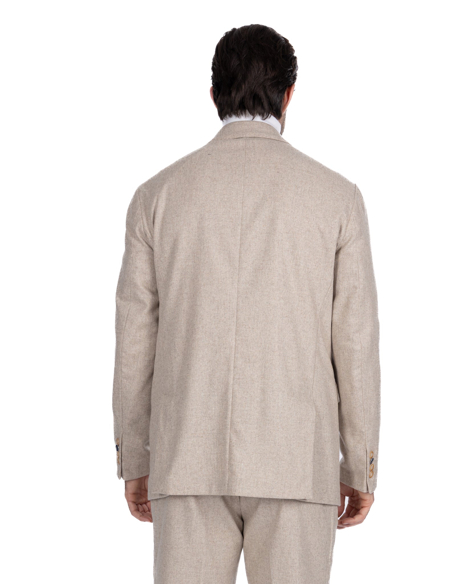 Beige flannel Reflex jacket