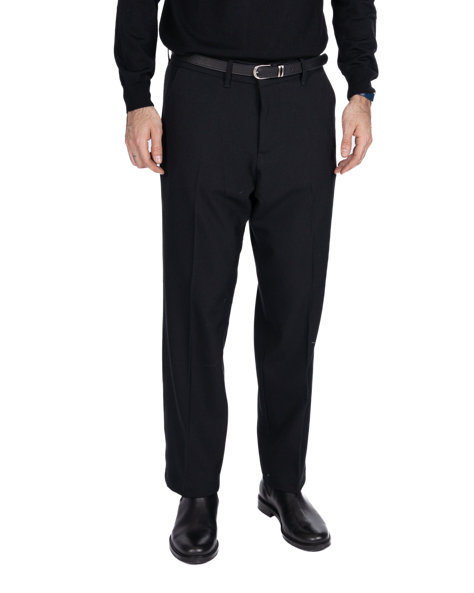 Pantalón ancho Zeiis negro