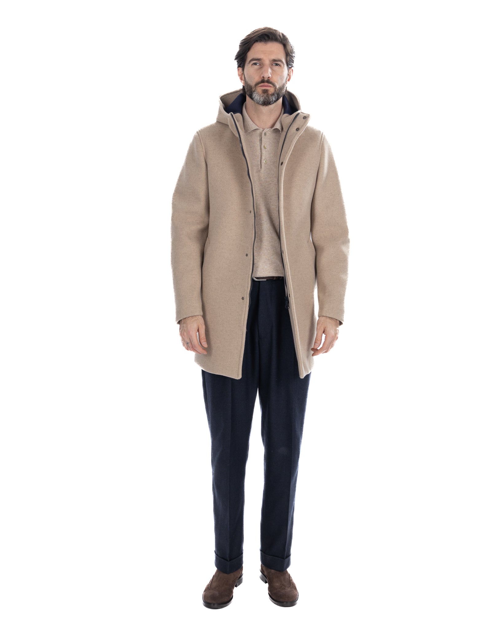 Denali jacket in beige cloth