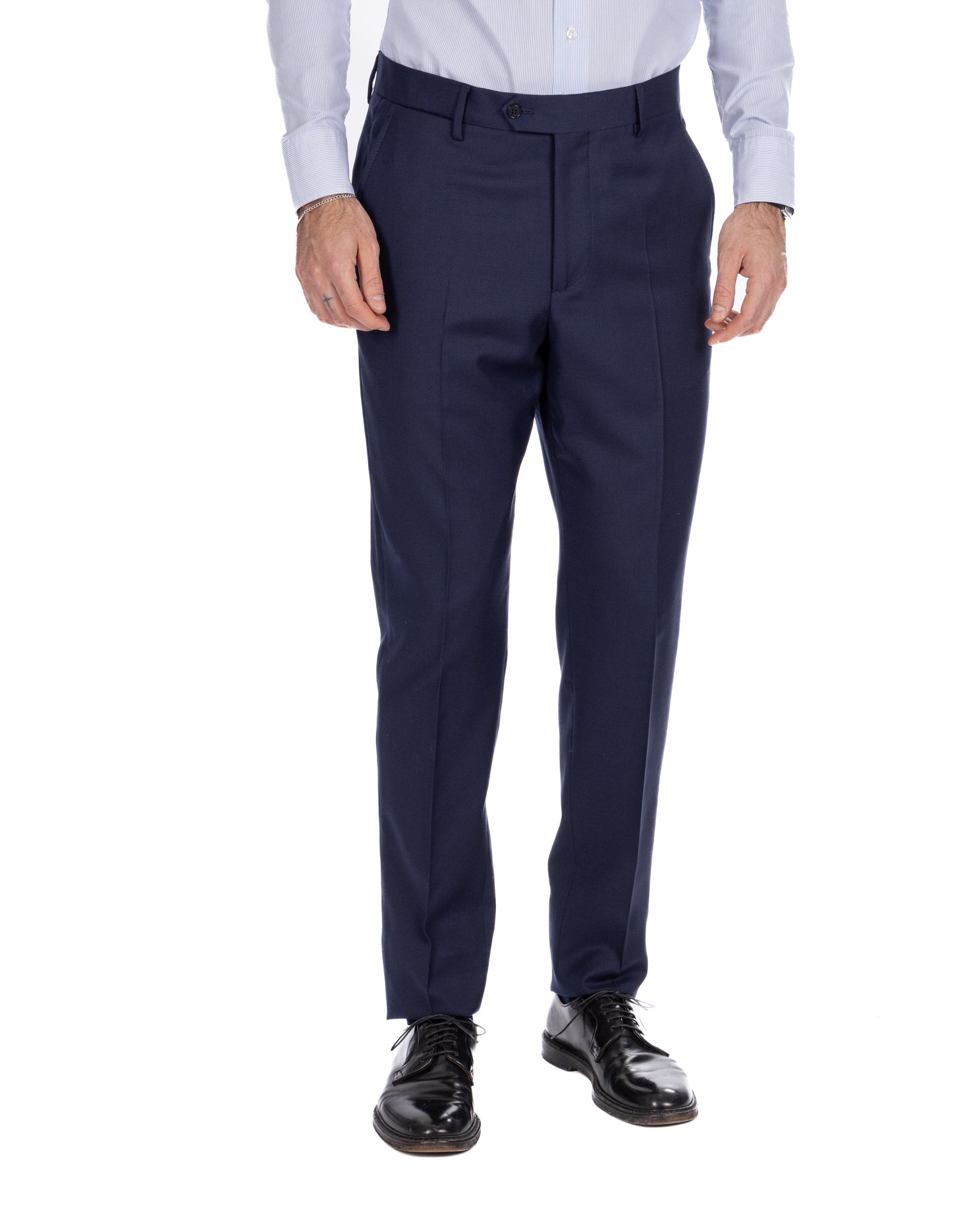 Pantalón Trevi de lana azul