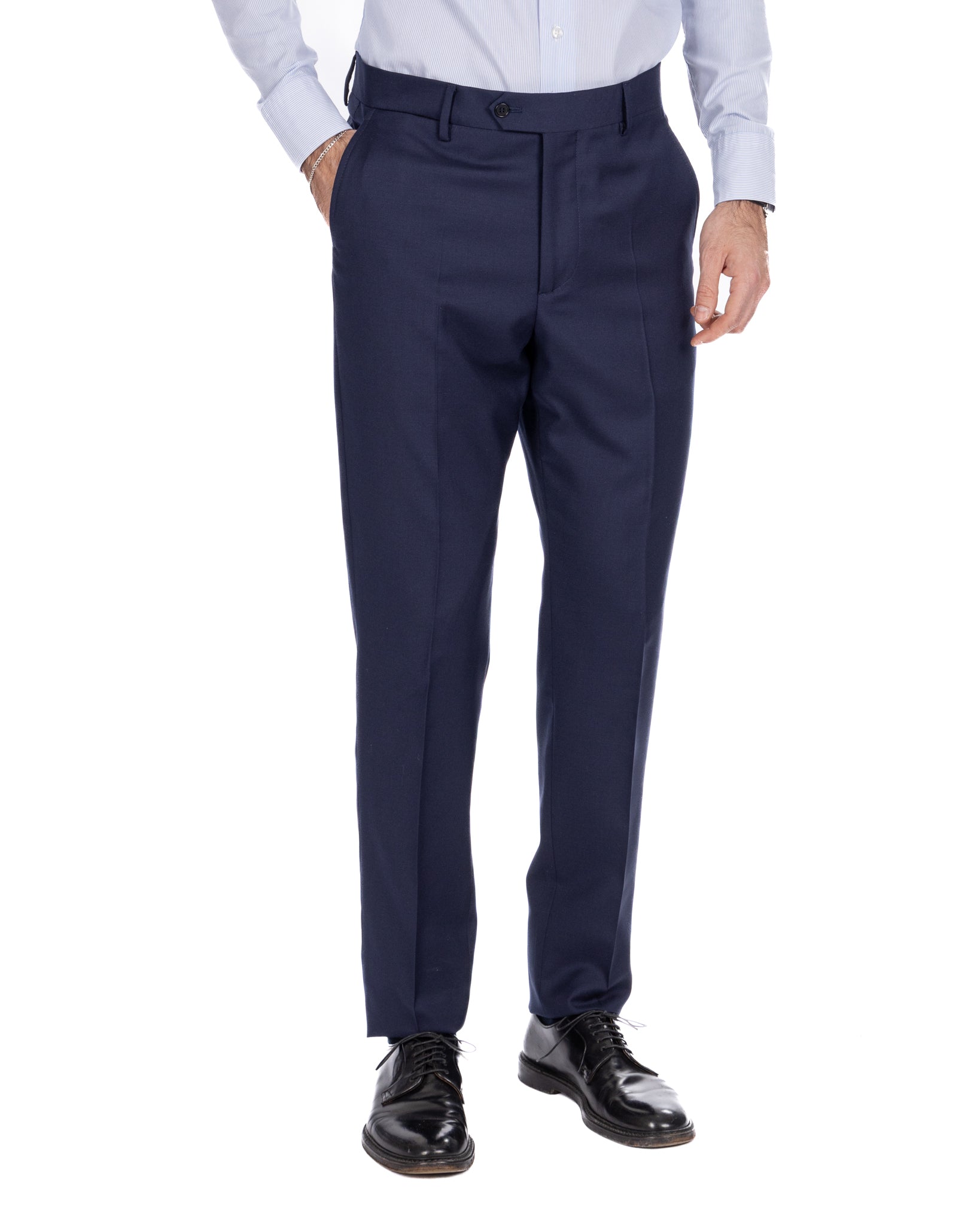 Pantalón Trevi de lana azul
