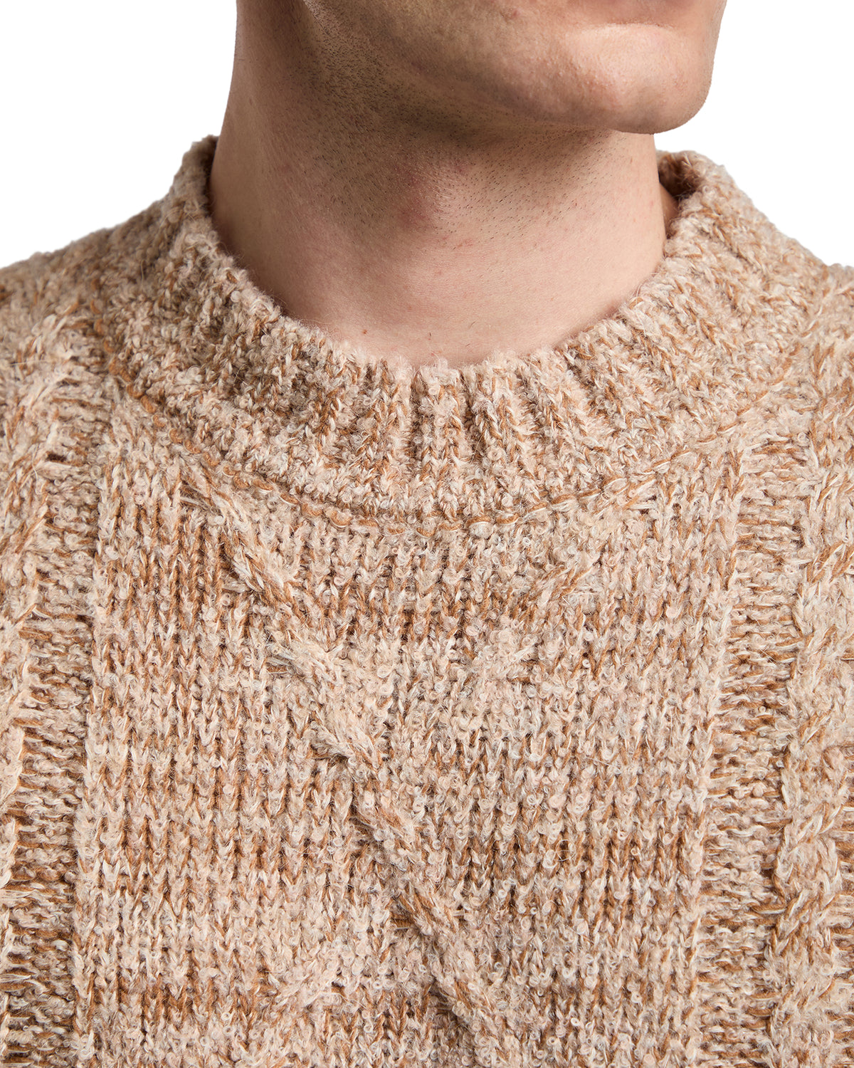Astro over beige choker