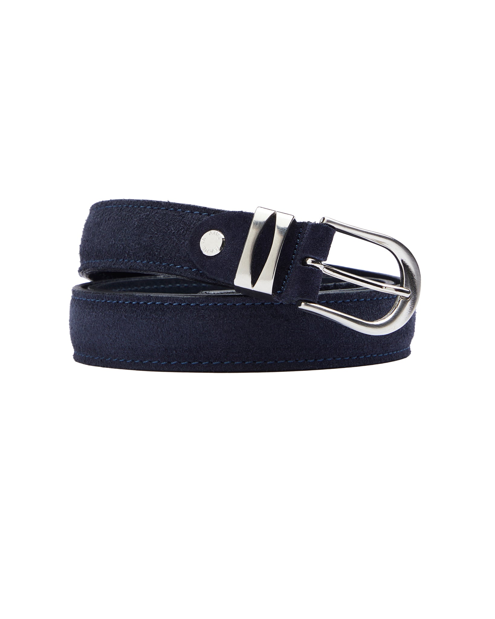 Cinturón Arezzo de ante azul