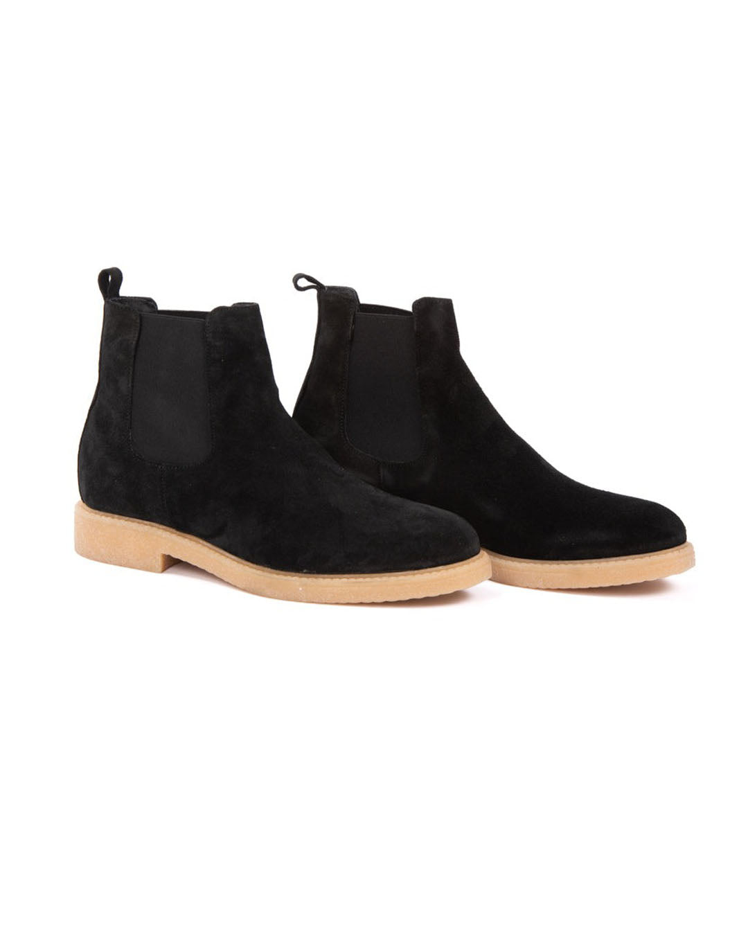 Eagle - crepe bottom ankle boot in black suede