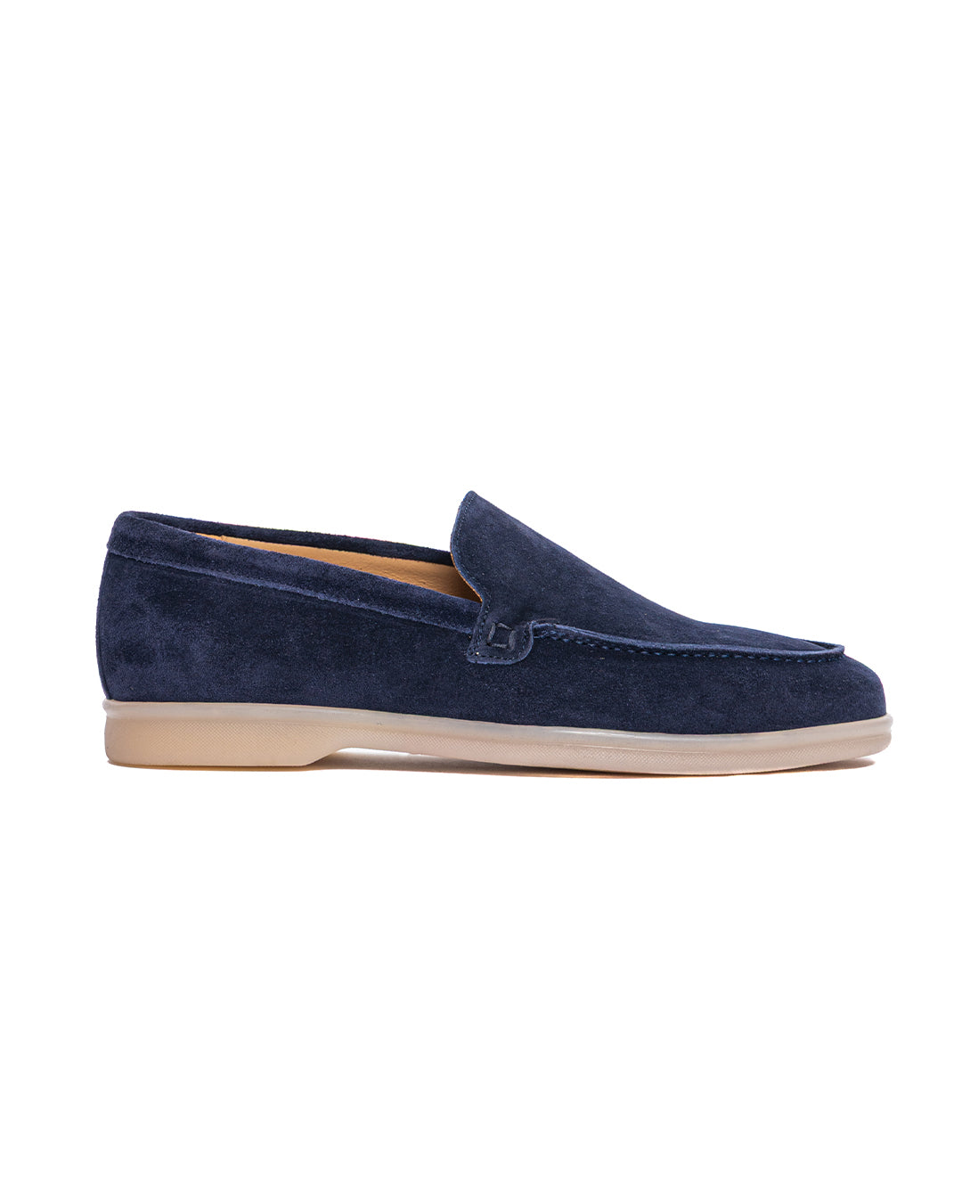 Mocasín Valeri de ante azul