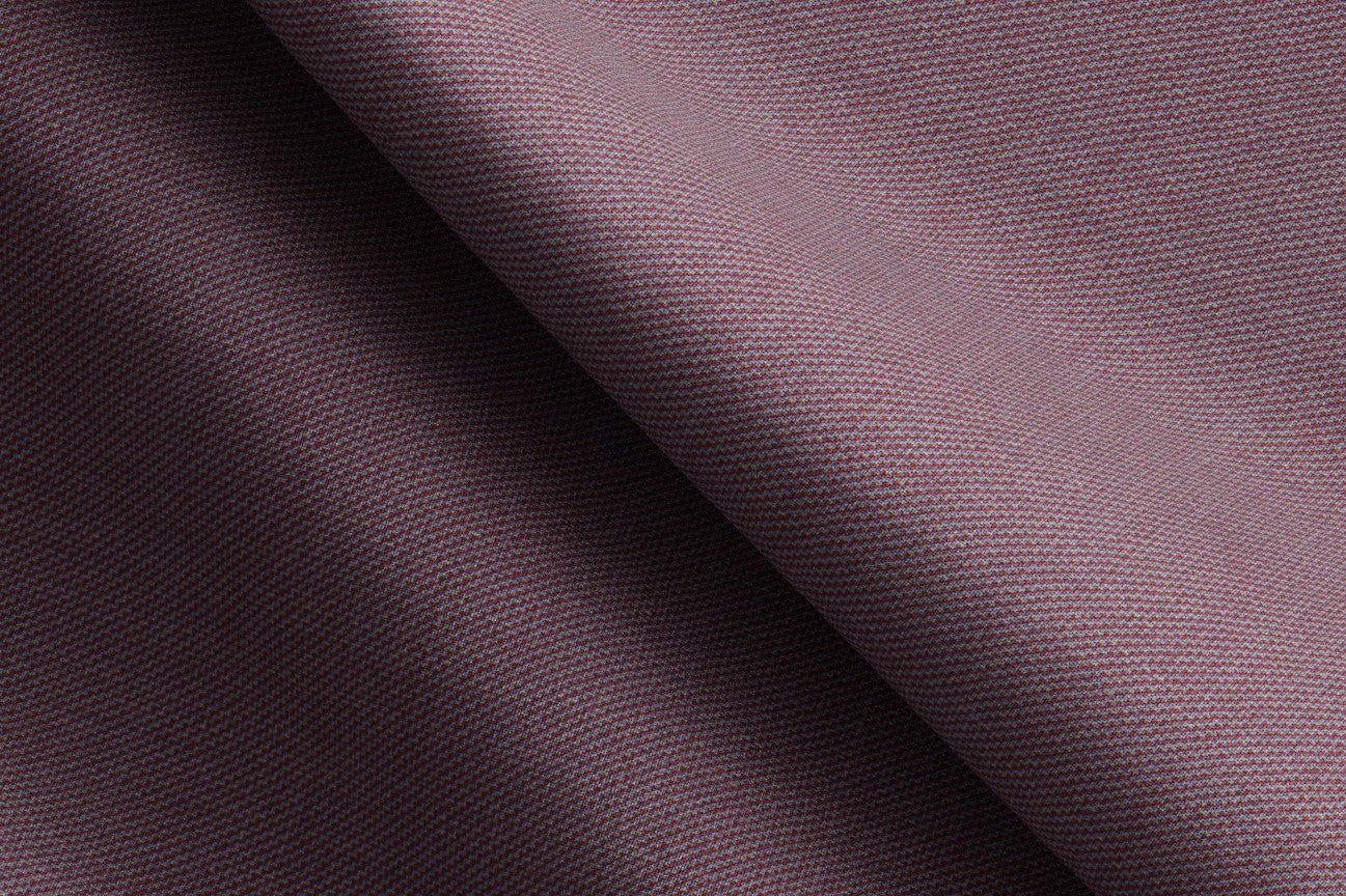 Made-to-measure suit in 150s pink wool and silk Caccioppoli
