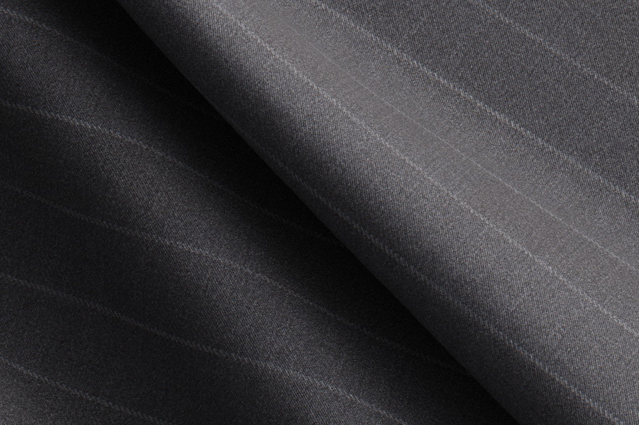 Traje a medida lana 110s gris Canonico