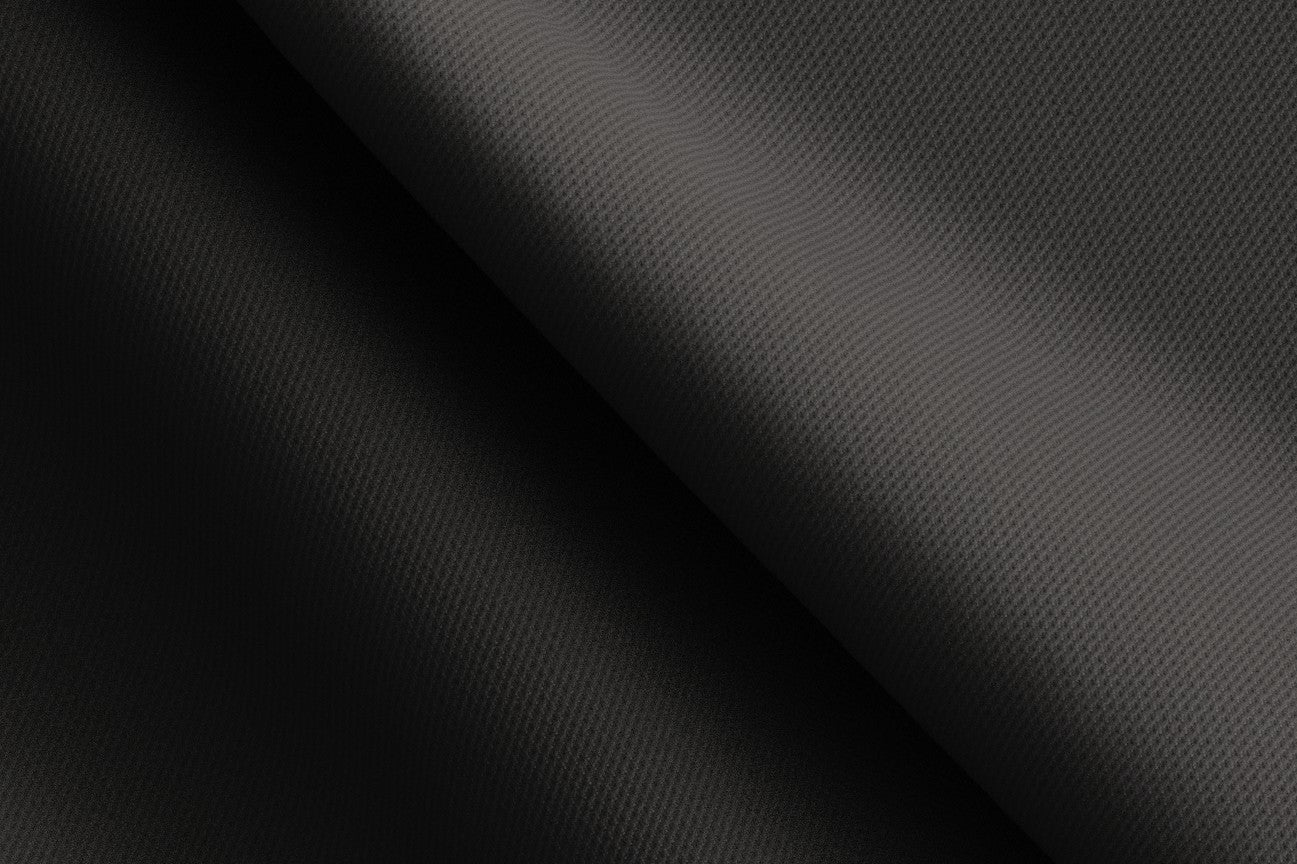 Tailored wool and silk trousers 150s black Caccioppoli