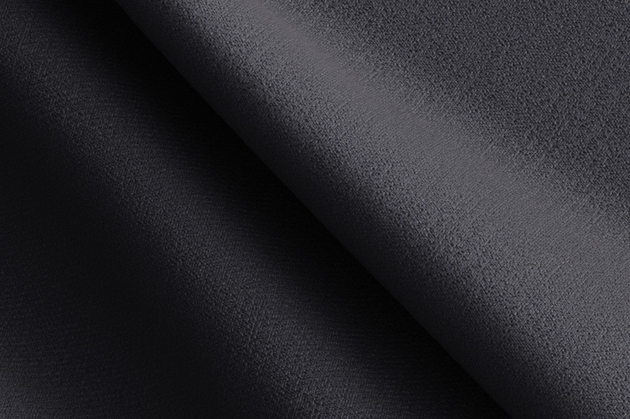Tailored trousers with band in 130s hopsack wool in blue Caccioppoli