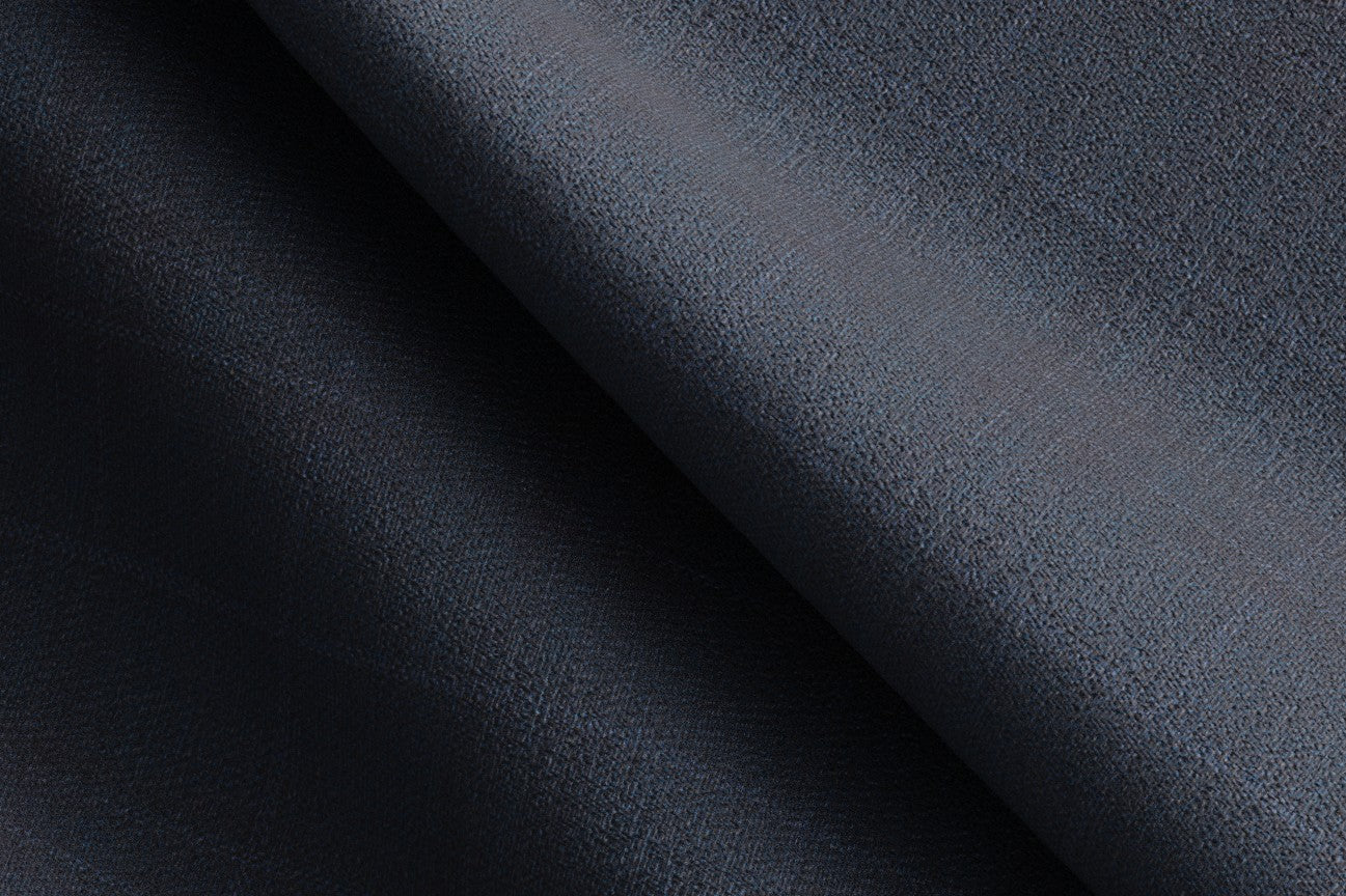 Traje a medida lana 130s con ventanilla azul Caccioppoli