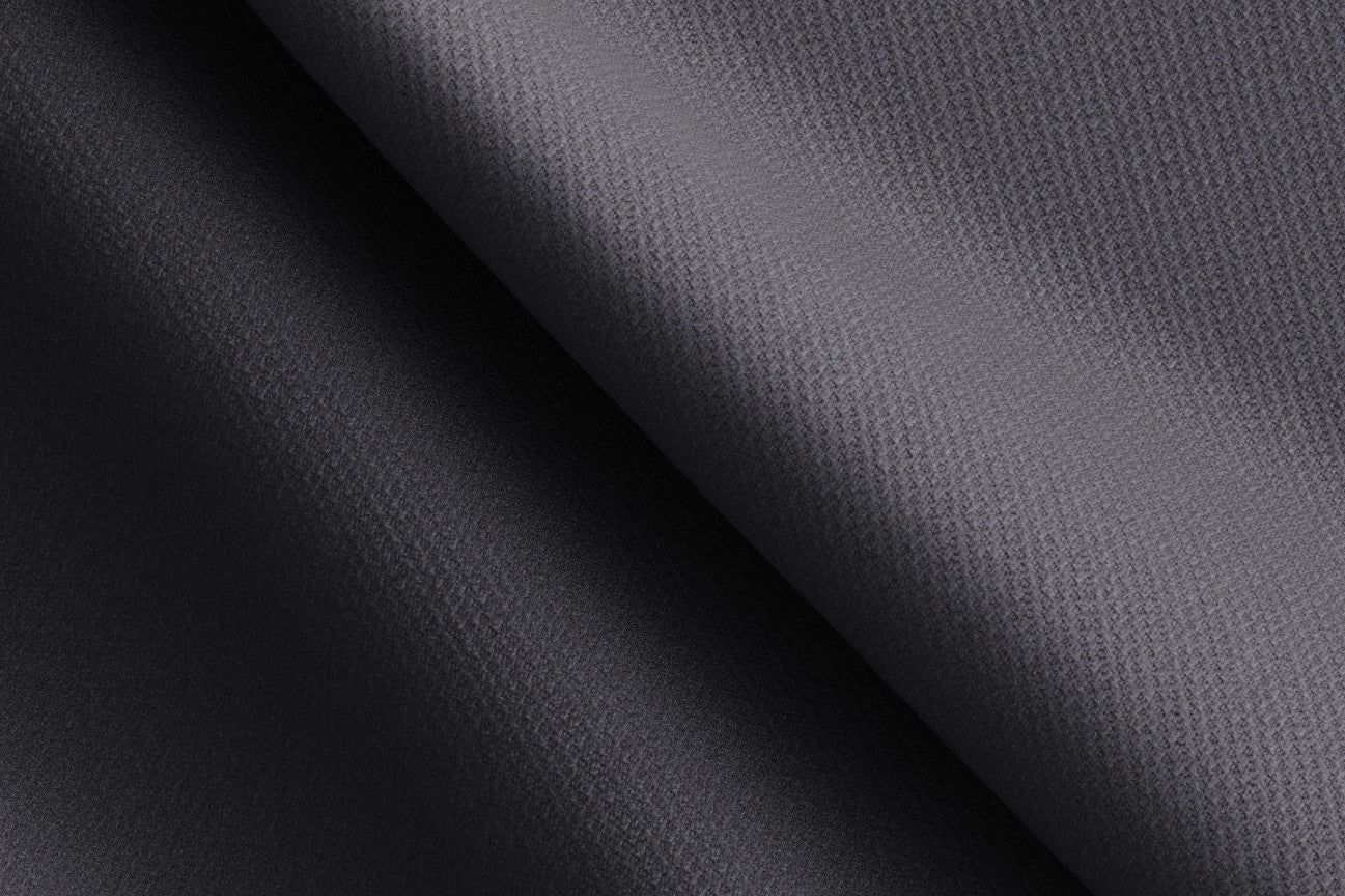Bespoke 150s gray wool and silk trousers Caccioppoli