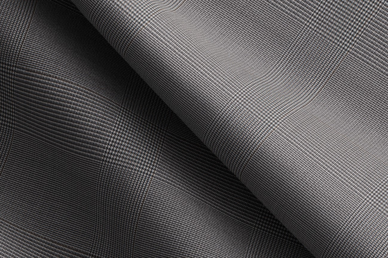 Traje a medida lana 110s negro Canonico