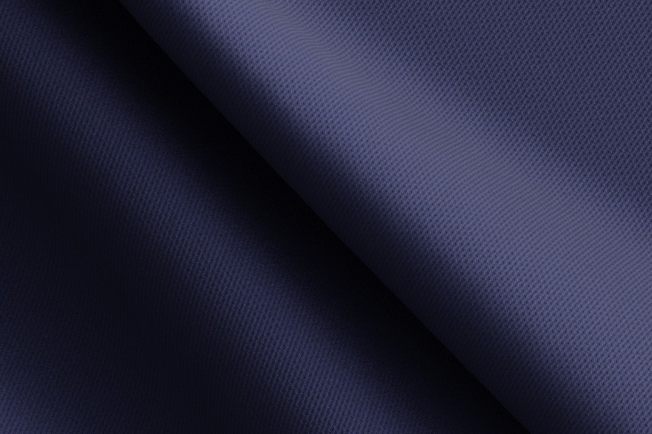 Traje a medida de lana azul 110s Canonico