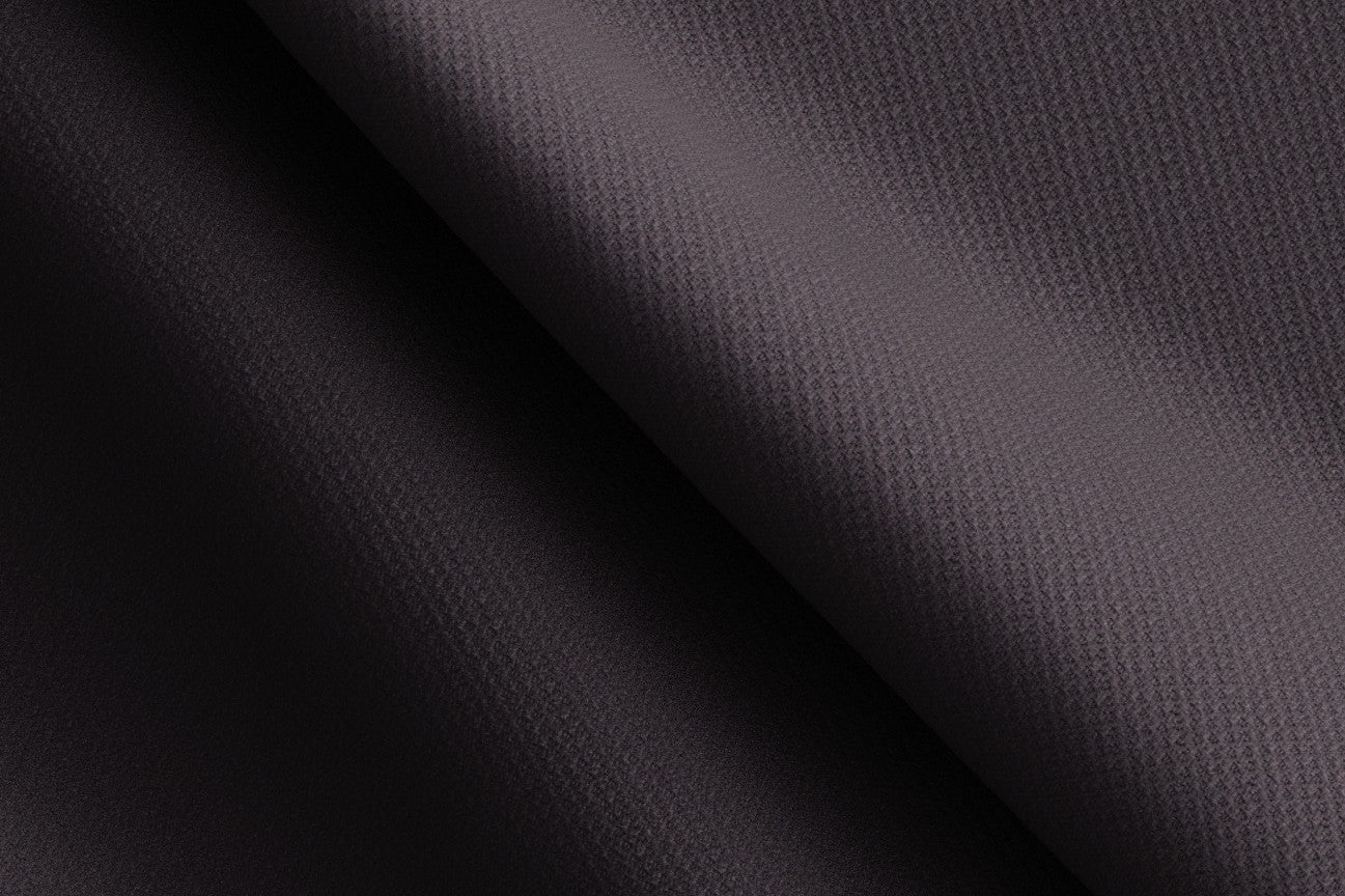 Purple 130s wool tailored trousers with band Caccioppoli