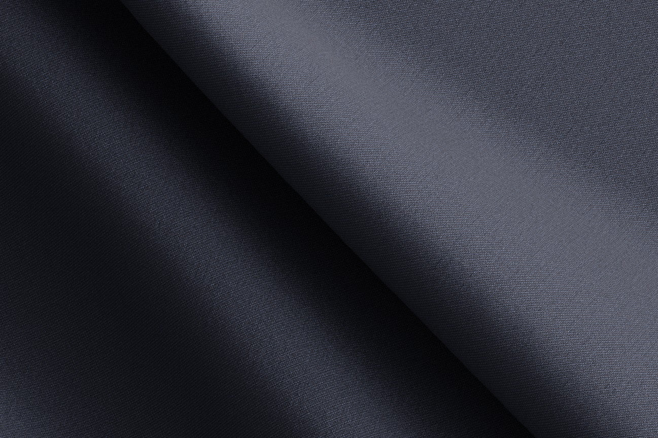 Traje a medida de lana 130s azul Caccioppoli