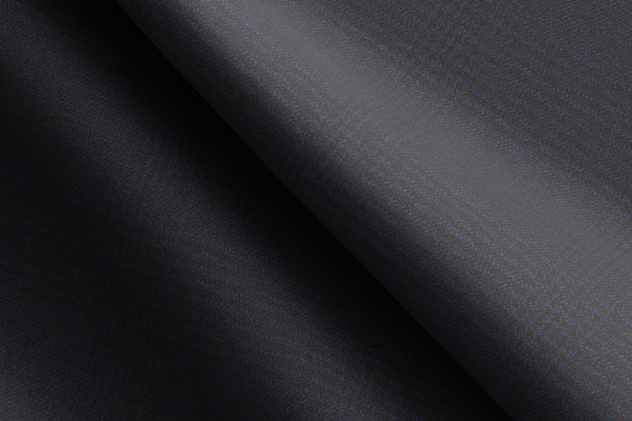 Traje a medida de lana azul 110s Canonico