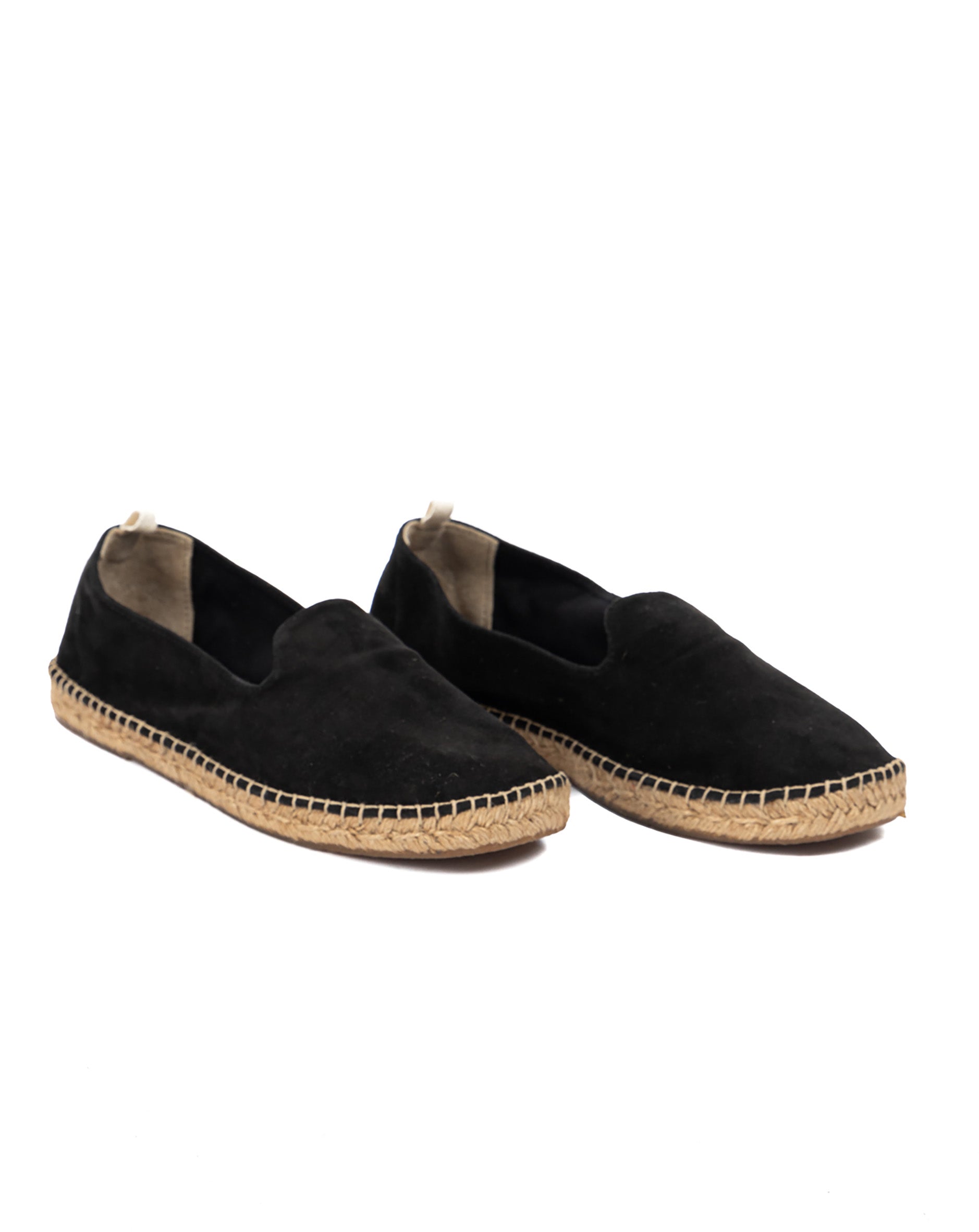 Atene Espadrilles in Black Suede