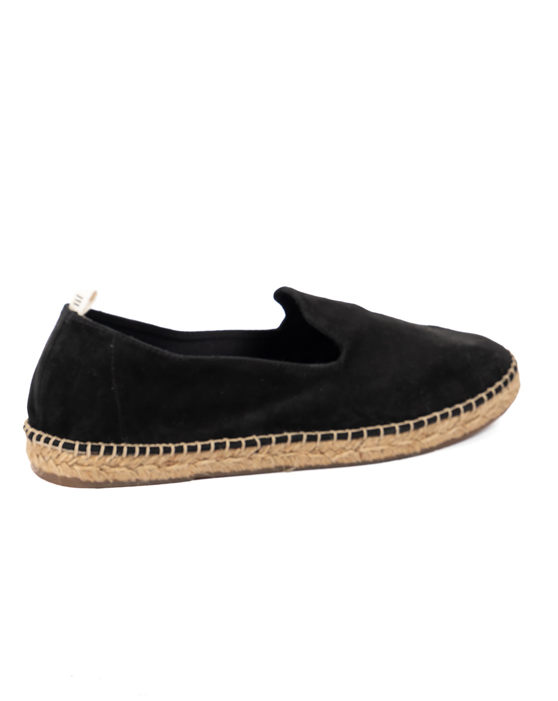 Atene Espadrilles in Black Suede