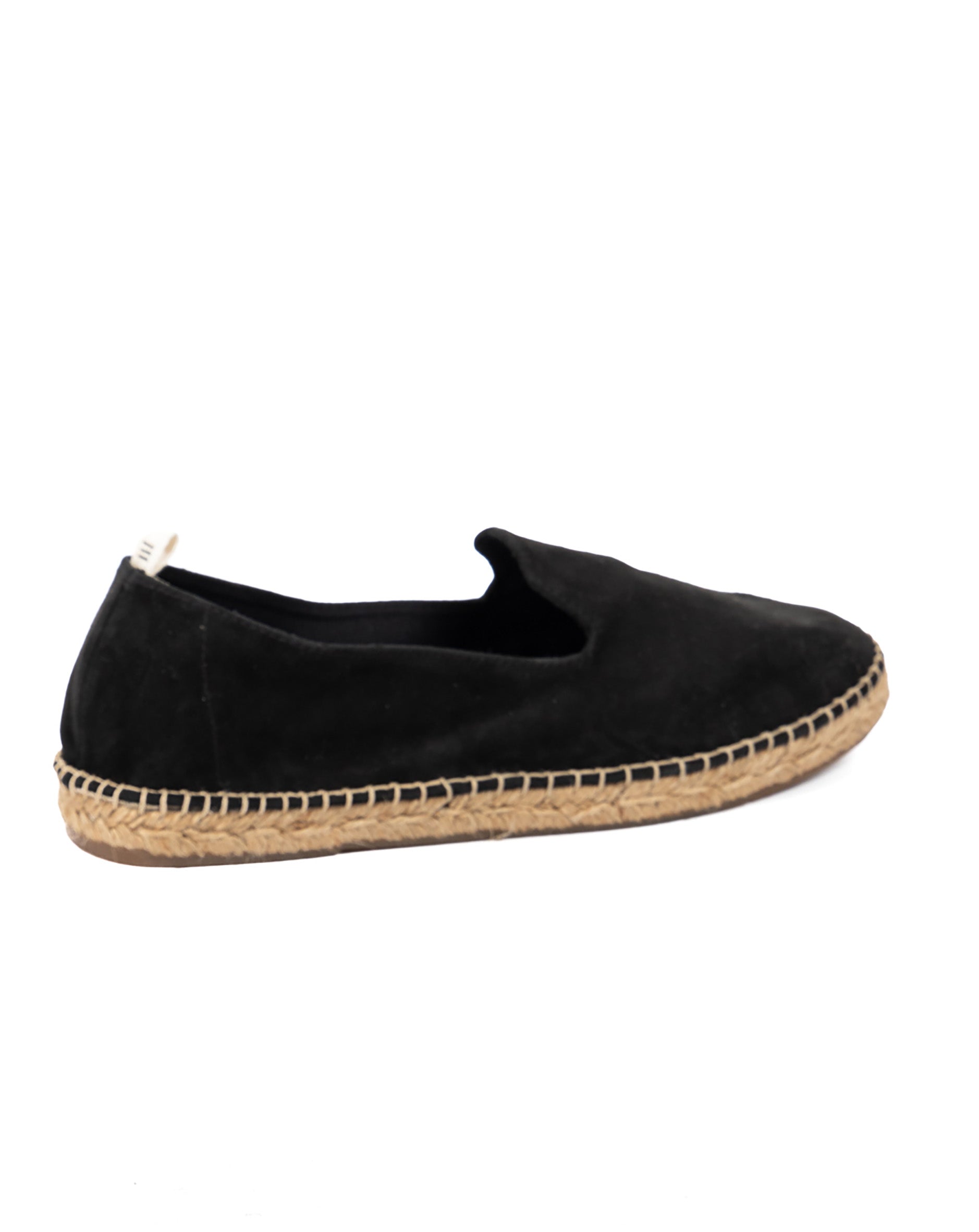 Atene Espadrilles in Black Suede