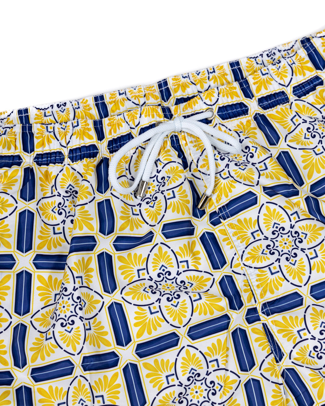 Swimsuit - Yellow majolica pattern