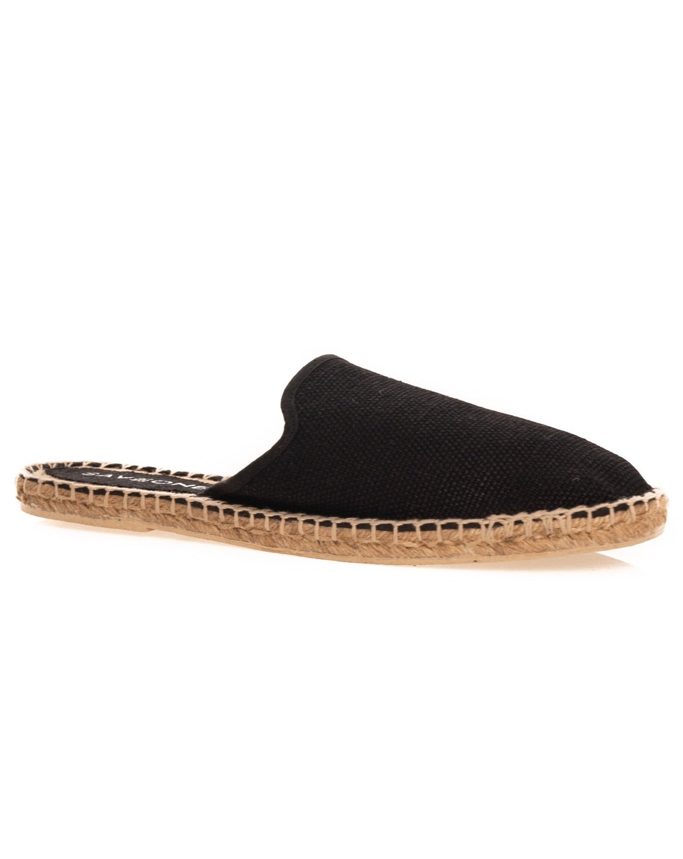 Mules Portofino espadrillas nera