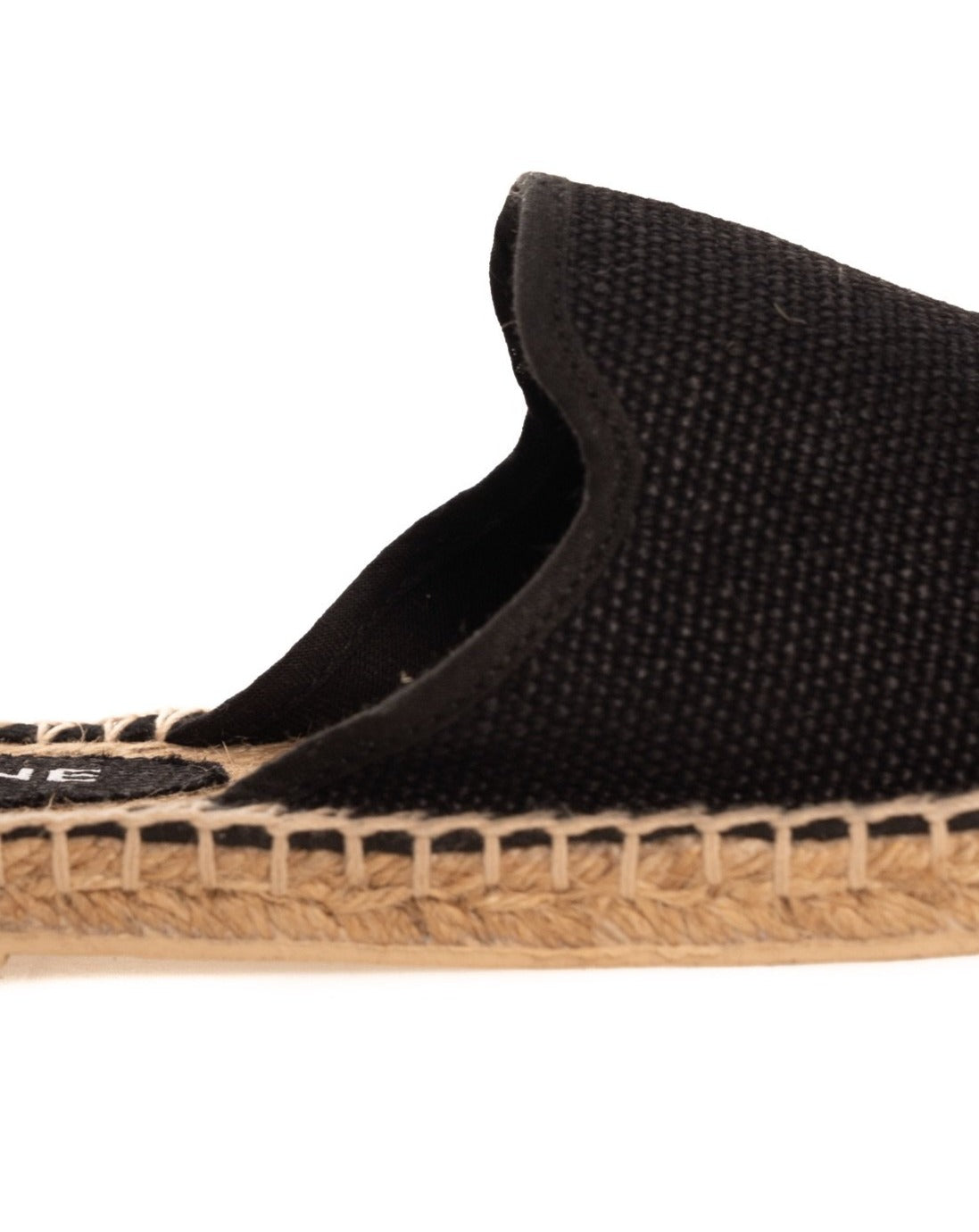 Mules Portofino espadrillas nera